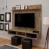 Gerben Mueble de TV de MDP - Madera Rosamorada