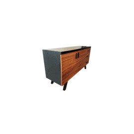 Cuenca Credenza de MDF y Chapa de Madera y Huacanaxtle