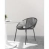 Topper Silla de Acero e hilo de PVC