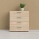 Siena Cómoda de Madera Industrializada