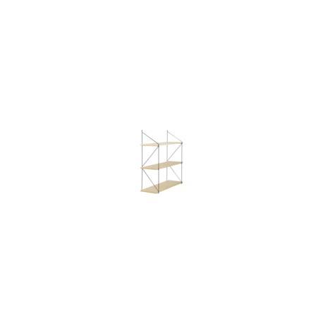 Paklenica Repisa de Metal - Madera de Pino