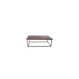 Livingston Mesa de Centro de MDF Ocume y Herreria