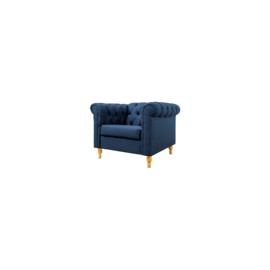 Columbus Sillón Individual de Tela Quantum