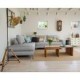 Nemi Sofa Seccional de Madera pino
