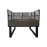Ardsley Sillón individual de Acero