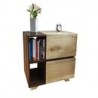 Perth Buró con Combinaciones de Madera Maciza