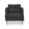 Chicago Sillón Individual de Tela Quantum