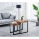 Cotzal Set de mesas laterales de Tablero laminado
