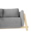 Nimu Sillón de 2 ó 3 Plazas de Encino y Tela