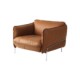 Delusen Sillón Individual de Metal