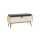 Vindel Zapatero de MDF - Madera Encino
