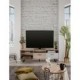Dais Mueble de TV de Madera - Madera Roble