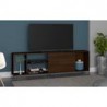 Berbrach Mueble de TV de Madera Industrializada