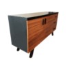 Cuenca Credenza de MDF y Chapa de Madera y Huacanaxtle