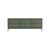Zapopan Credenza de MDF y Nogal