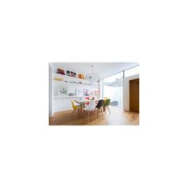 Woody Side Silla de PP y Madera