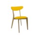 Merixell Silla de MDF con estructura de Álamo