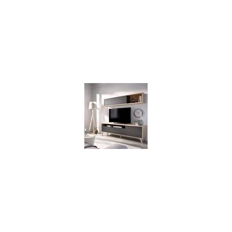 Avasky Mueble de Tv de Madera Industrializada