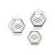 Collins Set de 3 repisas de Acero