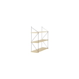 Paklenica Repisa de Metal - Madera de Pino