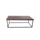 Livingston Mesa de Centro de MDF Ocume y Herreria