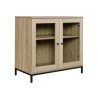 Yopal Muebles TV de Aglomerado laminado y marco de metal