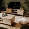 Burgos Mueble de TV de Madera industrializada