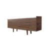 Rangpur Credenza de Madera y MDF - Nogal